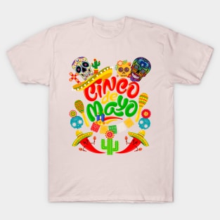 Feliz Cinco De Mayo  T-Shirt